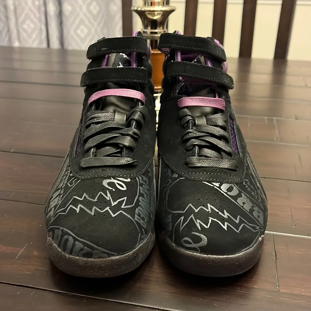 Reebok Freestyle Hi Alicia Keys Matters of the Heart Shoes Sneakers Womens 7.5